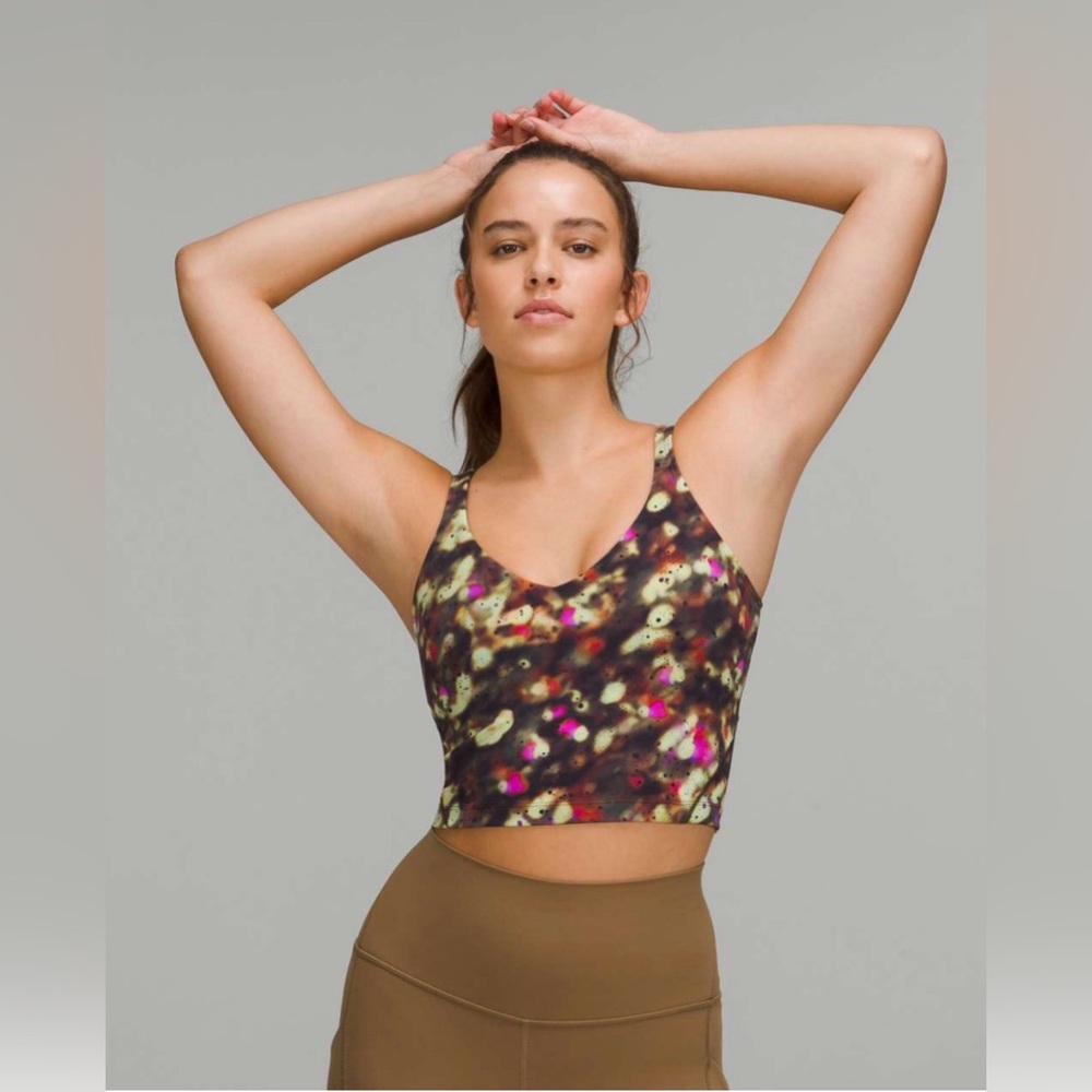 Lululemon Align Tank Top - Soft Focus Splatter Green Multi